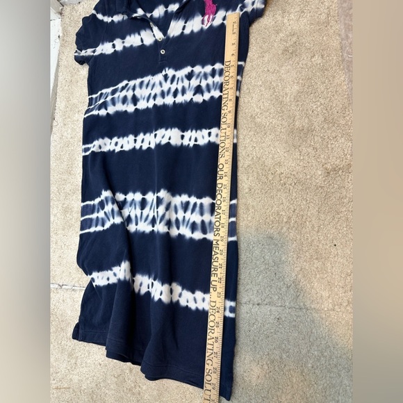 Ralph Lauren Sport Blue Label Logo Dress Color Tie Die Women’s Size M Golf - Picture 11 of 12